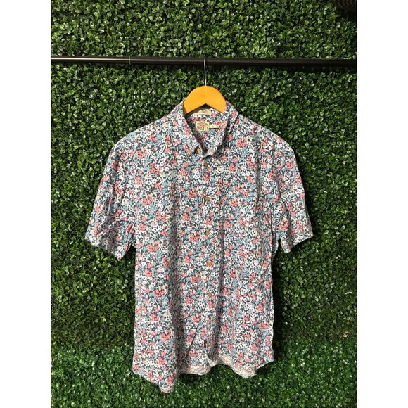 Faherty Men’s Breeze Casual Button Down Shirt Sz Large - Picture 1 of 4